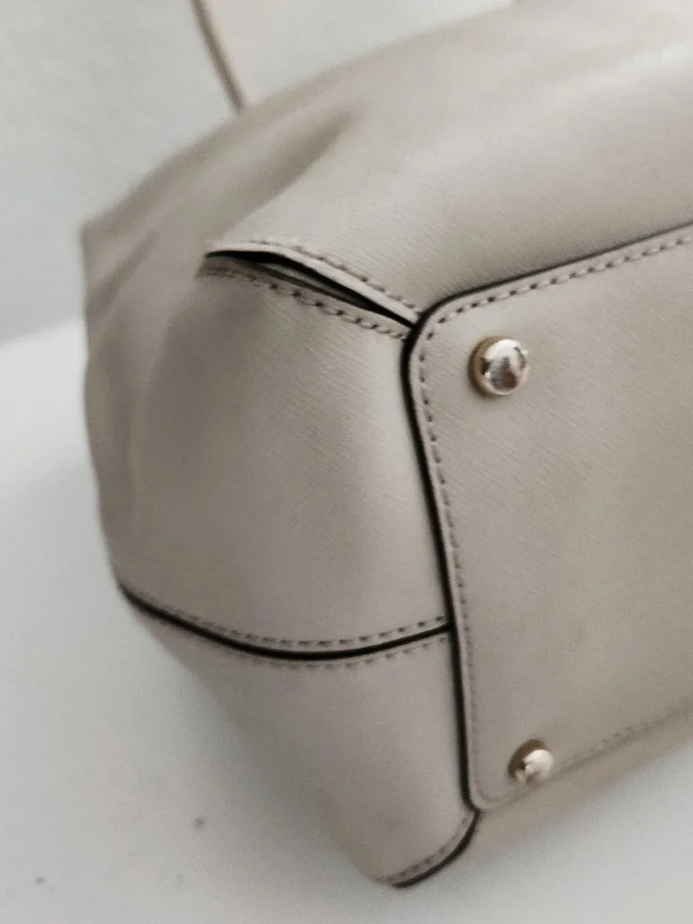 Kate Spade Cove Street Airel Tan Leather Tote Shoulder Bag XL